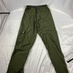 Olive green Polo Ralph Lauren Golf Pants Cargo capris size 8